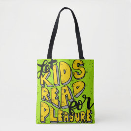 子供を喜びのトートバックのために読むことを許可して下さい トートバッグ
