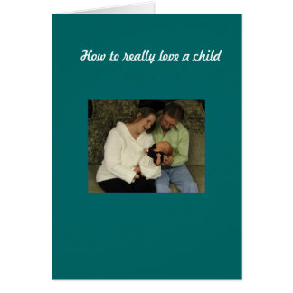 子供を愛して下さい