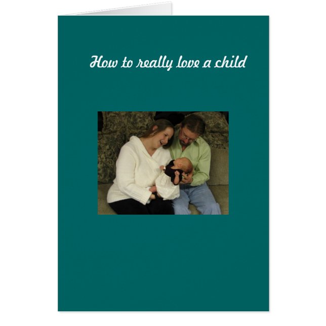 子供を愛して下さい (正面)