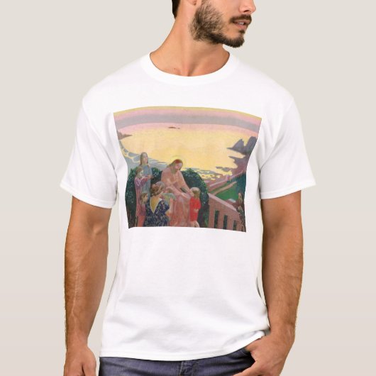 子供を持つキリスト、1910年 Tシャツ (正面)