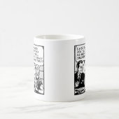 子供を持つ面白いレトロマグ ハーモア コーヒーマグカップ (中央)