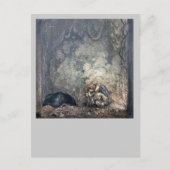 子供を握るトロール ポストカード (正面)