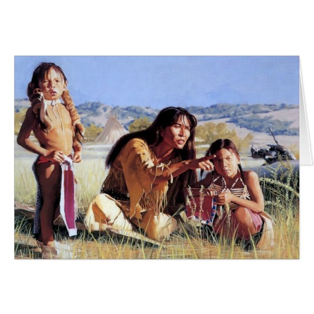 子供を教えること (正面横)