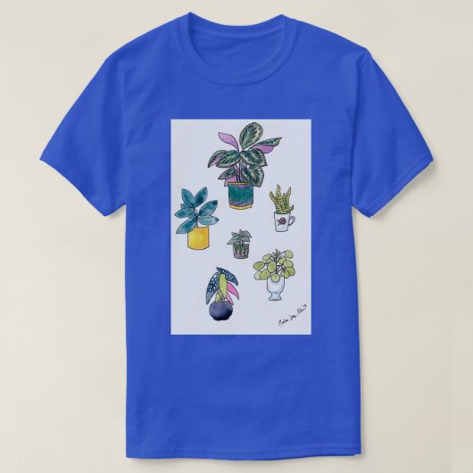 子供を植える Tシャツ (デザイン正面)