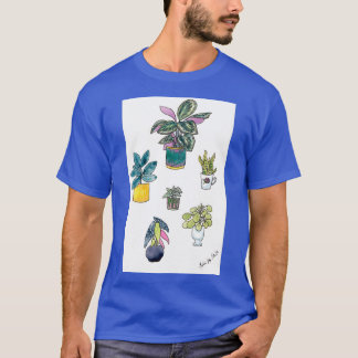 子供を植える Tシャツ