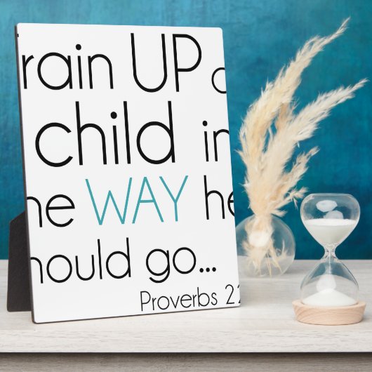 子供を育てる… フォトプラーク (側面)