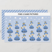 子供を見つける2同じ写真歯の妖精の小さなギフト (正面/裏面)