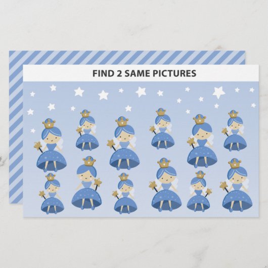 子供を見つける2同じ写真歯の妖精の小さなギフト (正面/裏面)