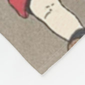 子供を追うクランパスのスイッチ フリースブランケット (角)