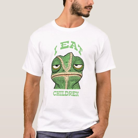 子供を食べる Tシャツ (正面)