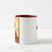 子供アイコンおよび正統の十字のマグとのTheotokos マグカップ (中央)