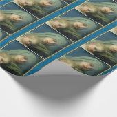 子供イエス・キリストが付いているメリー賛美されたヴァージン ラッピングペーパー (角)