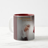 子供イエス・キリストの聖者テレーズ ツートーンマグカップ (正面左)