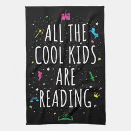 子供カッコいいはみんな読私だ キッチンタオル