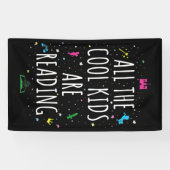 子供カッコいいはみんな読私だ 横断幕 (横)