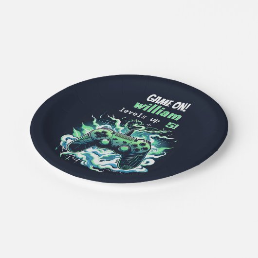 子供クールのゲームのレベルを5歳の誕生日まで ペーパープレート (アングル)