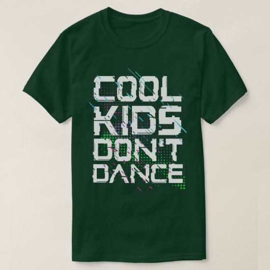 子供クールは踊らない Tシャツ (デザイン正面)