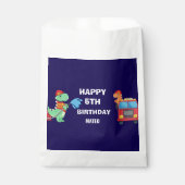 子供ダイノ消防士誕生日 f フェイバーバッグ (正面)