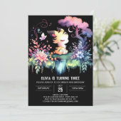 子供デジタルタイガー誕生日 招待状 (スタンド正面)