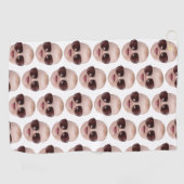 子供パーソナライズされたとのパパのためのゴルフギフト恋人ギフト ゴルフタオル (横)