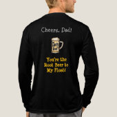 子供パーソナライズされたの父の日のTシャツ トライブレンドＴシャツ (背面)