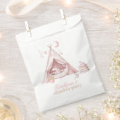 子供パーソナライズされたの眠りバースデーパーティー フェイバーバッグ (クリップ留めされた状態)