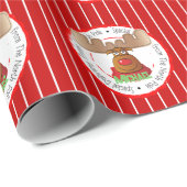 子供パーソナライズされた向け特別納品 ラッピングペーパー (ロールコーナー)