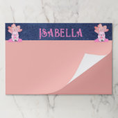 子供パーソナライズされた達は大きく描く ペーパーパッド (折り畳み)