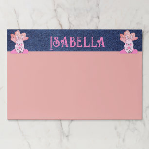 子供パーソナライズされた達は大きく描く ペーパーパッド