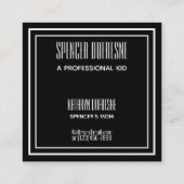 子供プレイデイトスポーツ スクエア名刺 (裏面)