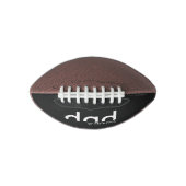 子供モダン名シンプル付きパパシャツ アメリカンフットボール (正面)