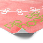 子供ルームOwl Artist Water 絵を描 Color's Kids ポスター (角)