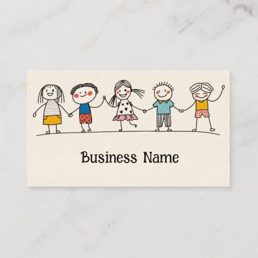 子供保育園 名刺 (裏面)