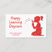 子供保育 – Happy Child - 名刺 (正面)