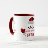 子供名でパーソナライズ！ホットチョコレート* マグカップ (正面左)