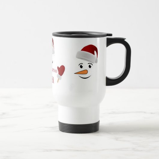 子供名でパーソナライズ！ホットチョコレート*PETER トラベルマグ (右)