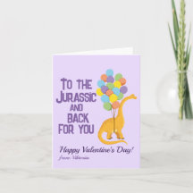 子供向けのキュートな恐竜風船 バレンタインデー