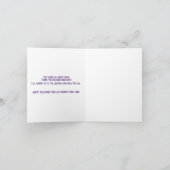 子供向けのキュートな恐竜風船 バレンタインデー シーズンカード (内部)