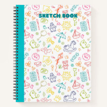 子供向けのスケッチブック ノート