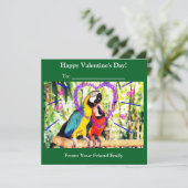 子供向けのファンキーな教室バレンタインラブパラッツ シーズンカード (スタンド正面)