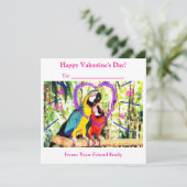 子供向けのファンキーな教室バレンタインラブパラッツ シーズンカード (スタンド正面)