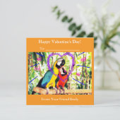 子供向けのファンキーな教室バレンタインラブパラッツ シーズンカード (スタンド正面)