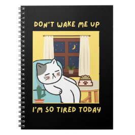 子供向けのユーモアあふれる猫のデザイン - 楽しい雰囲気を演出するトレンディなデザイン ノートブック