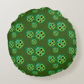 子供向けのレディバグ ラウンドクッション (裏面)