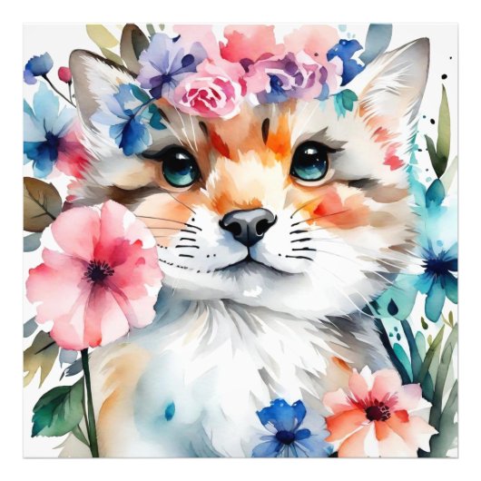 子供向けのレトロでかわいいヴィンテージ デザイン フォトプリント            (正面)