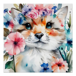 子供向けのヴィンテージ レトロ かわいいデザイン ポスター