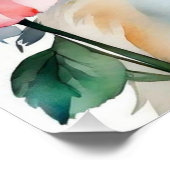 子供向けのヴィンテージ レトロ かわいいデザイン ポスター (コーナー)