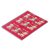 子供向けの個別ノート ノートブック (左側)