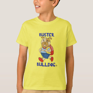 子供向けの可愛い子犬デザイン 笑顔の犬 キッズ Tシャツ