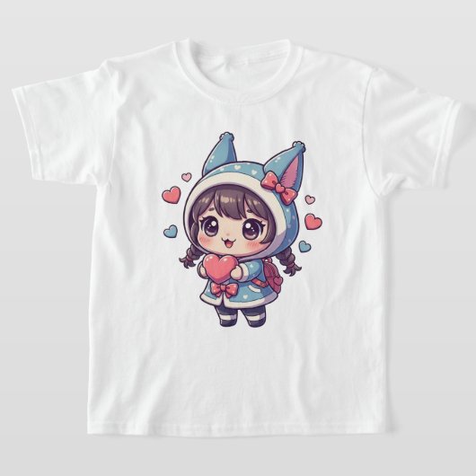 子供向けの遊び心あふれるTシャツ Tシャツ (レイダウン)